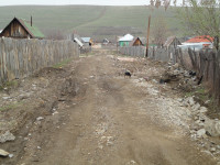 Один из переулков между Пугачёвой и Маяковского