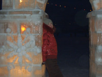 снежный городок в Симе, январь 2009г.