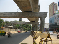 Строительство ветки "лёгкого" метро в Бангалоре