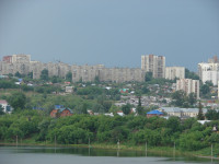 Вид на Уфу с озера Кашкадан