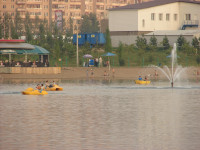 Озеро Кашкадан и развлечения на воде