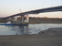 Мост через реку Уфимку в районе Каменной Переправы