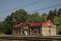 Здание вокзала станции Симская