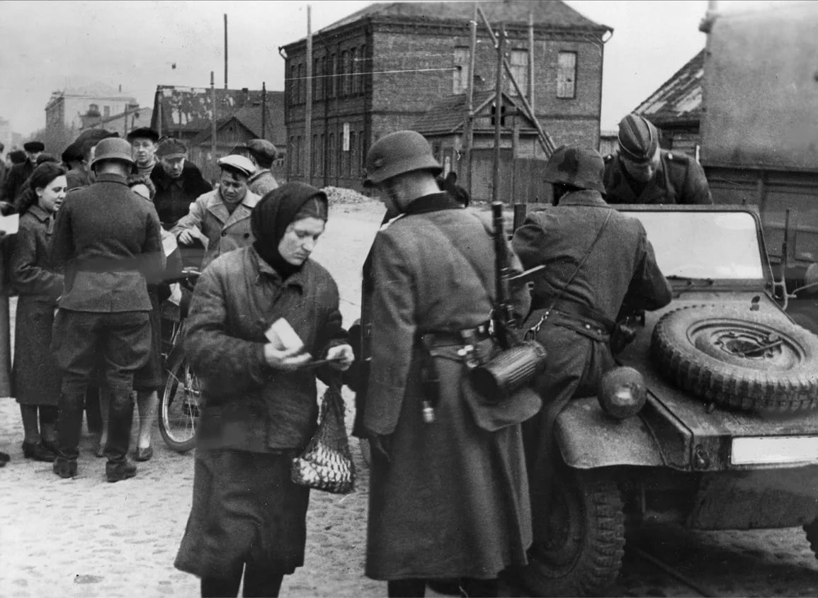 Оккупированный Минск 1941